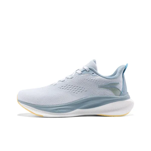 361° Амортизация Дышащий Легкий Низкий Топ Повседневные Беговые Кроссовки Мужские Синие