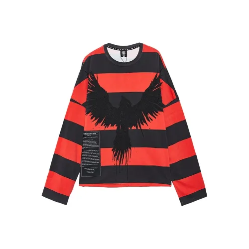 TCH T-Shirt Unisex Черный Красный Logo