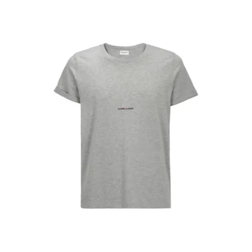 SAINT LAURENT SS21 T-Shirt Мужской Серый