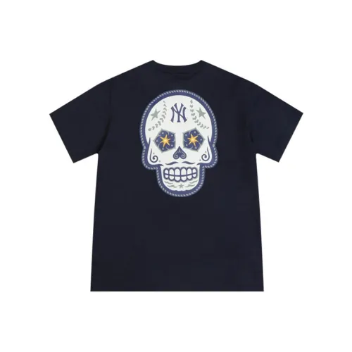 New Era T-Shirt Унисекс Темно-синий