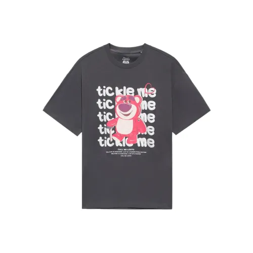 LINING Дисней Серый Унисекс Футболка