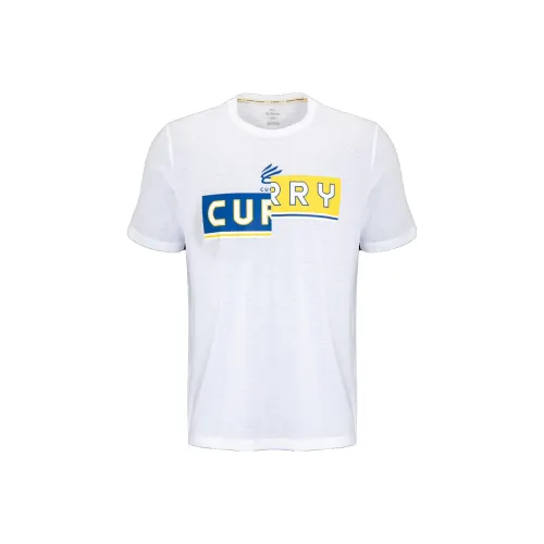 Under Armour Curry T-Shirt Мужская Белая