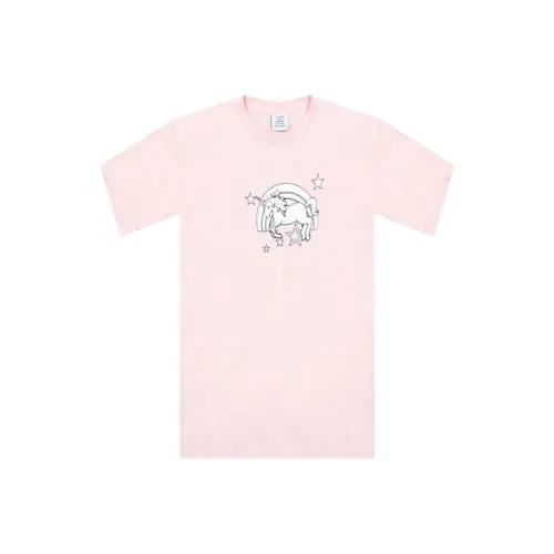 Vetements Розовые Мужские T-Рубашки