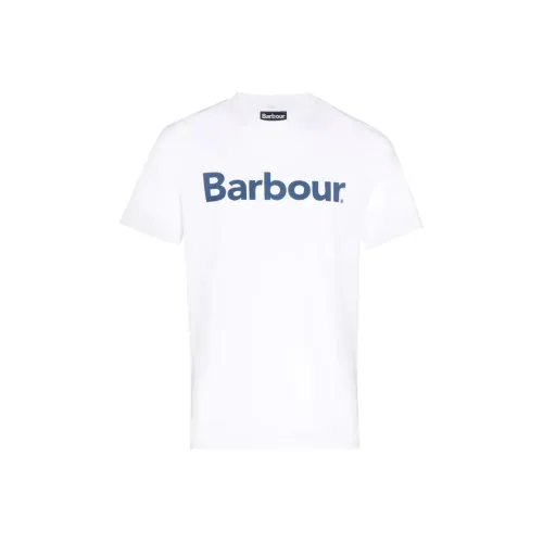 BARBOUR Белая Мужская Футболка