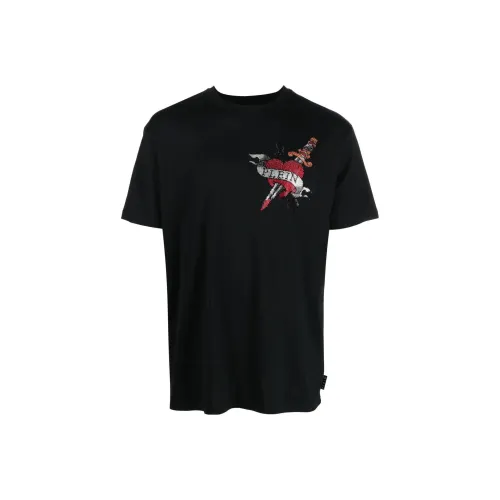 PHILIPP PLEIN Мужские черные рубашки T