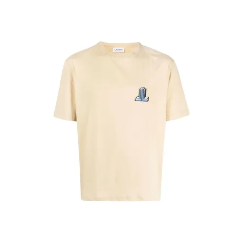 Lanvin Крем Мужские T-рубашки