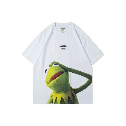 LiNing x Disney T-Shirt Унисекс Белый