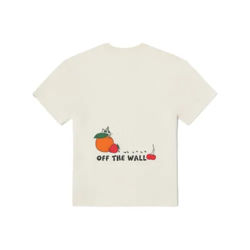 VANS Винтажный белый Унисекс Футболка