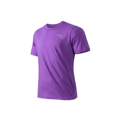 ANTA Пурпурно-розовые Мужские T-рубашки