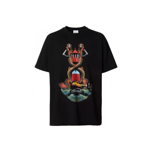 Burberry Черные Мужские T-рубашки