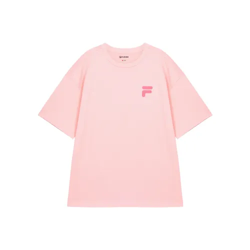 FILA FUSION FOB series T-Shirt Унисекс Юность Розовый