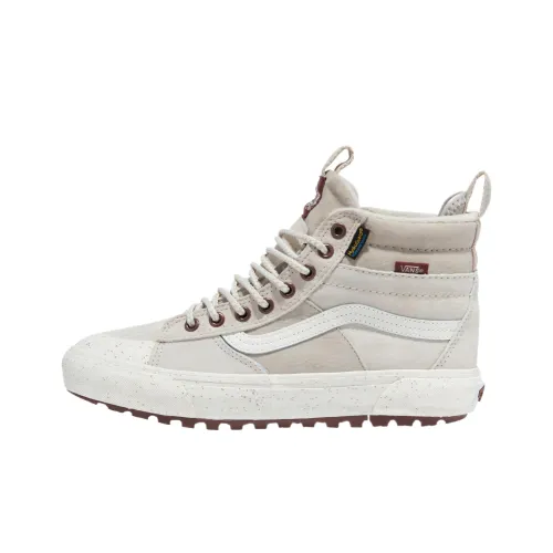 Vans Sk8 Hi Высокий Топ Повседневная Обувь Унисекс Экрю