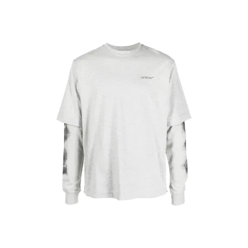Off Белый Мужской T-Рубашки