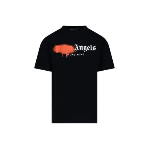 PALM ANGELS Черные Мужские T-рубашки