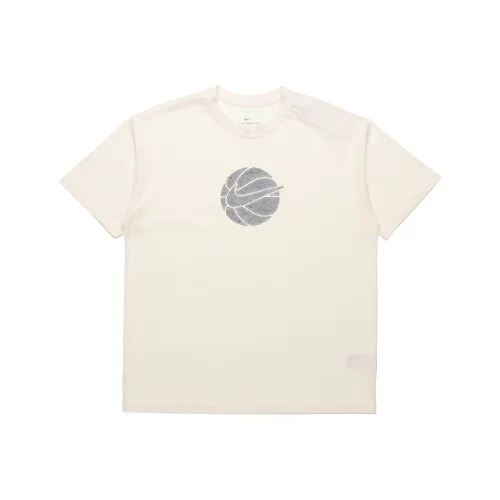 Nike Экрю Мужские T-рубашки