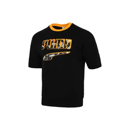 PUMA Мужская черная футболка
