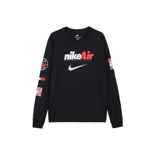 Nike Мужские черные футболки