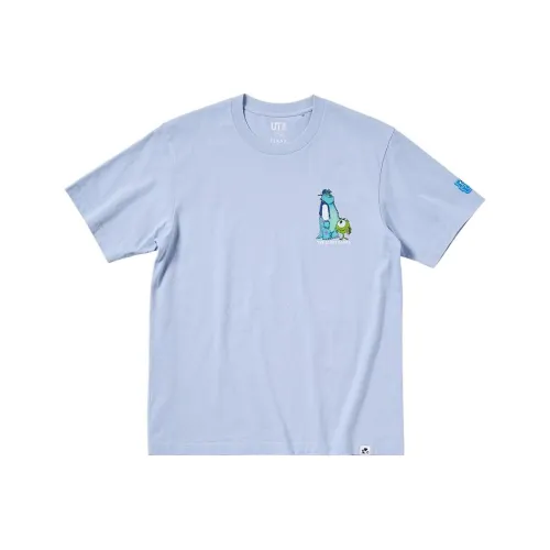 UNIQLO T-Shirt Unisex Light Blue