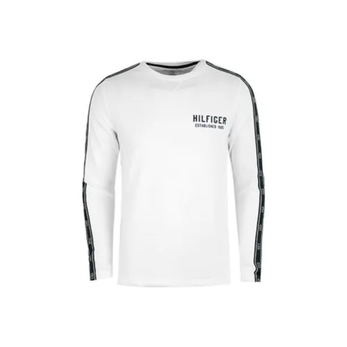 Tommy Hilfiger Белая Мужская T-рубашка