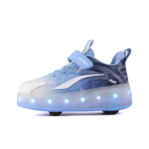 Casillon Износостойкий Дышащий Баланс Низкий Топ Повседневный Синий Детский