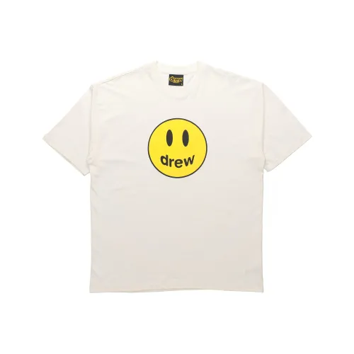 Drew House Smiley Collection Белая Унисекс Футболка