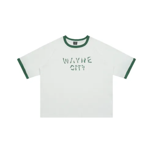 WAYNEXZAVIER Белая Мужская T-Рубашка