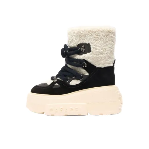 Casadei Skipass Nexus Mountain Short Snow Boots Women's Black