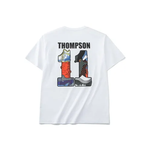 ANTA Thompson KT Basketball Т-рубашка Мужская Белая