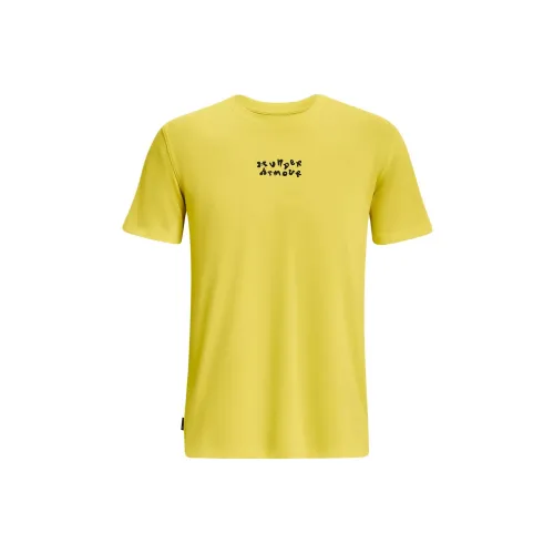 Under Armour Карамбола Желтая Мужская Футболка