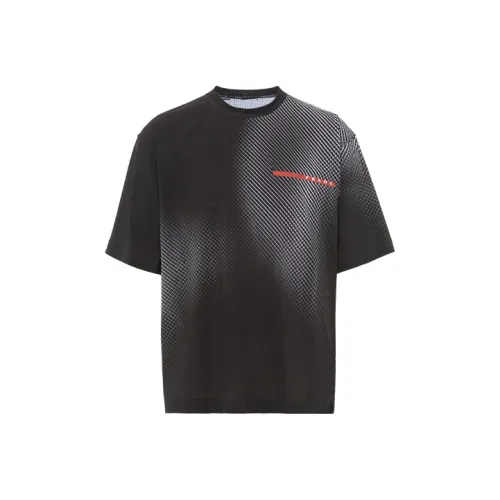 PRADA Мужские черные T-рубашки