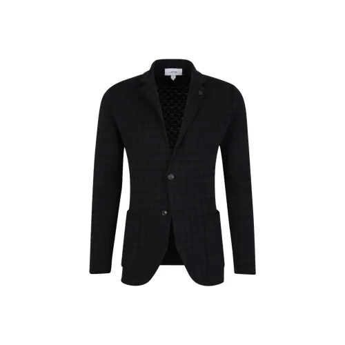 LARDINI Бизнес-костюм мужской морской синий