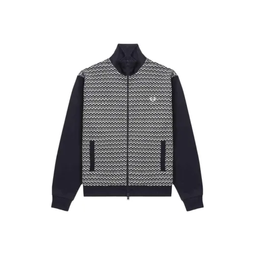 FRED PERRY Куртки Пальто Мужской Морской Синий NYX