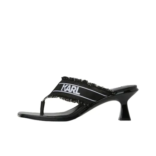 KARL LAGERFELD / Karl Lagerfeld Jeans Шлепанцы Черные Женские