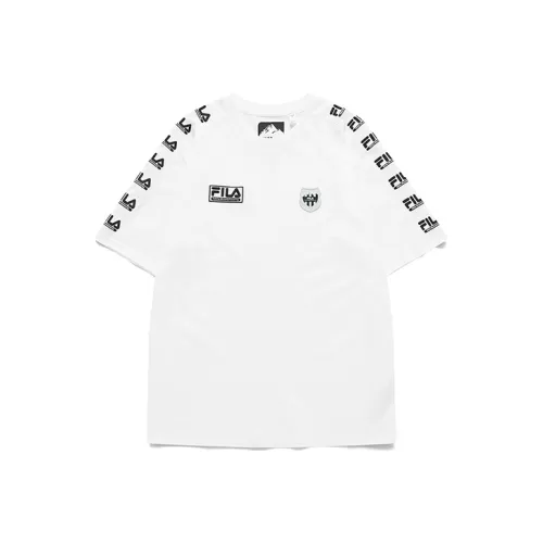 FILA FUSION Стандартный Белый Мужская Футболка