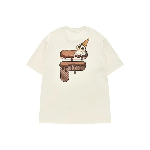 FILA FUSION ICECREAM Цвет лактозы Унисекс Футболка
