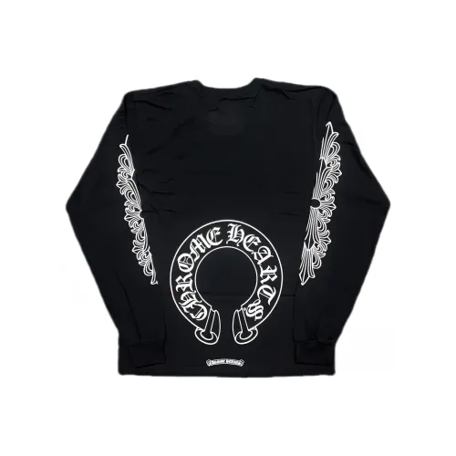 Chrome Hearts Мужские черные футболки