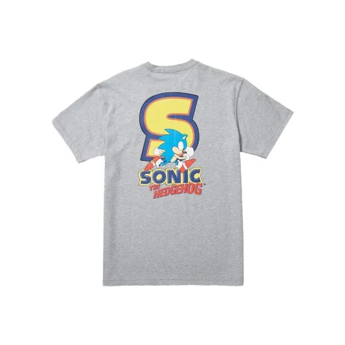 New Era x CIWEISUONIKE T-Shirt Унисекс Серый