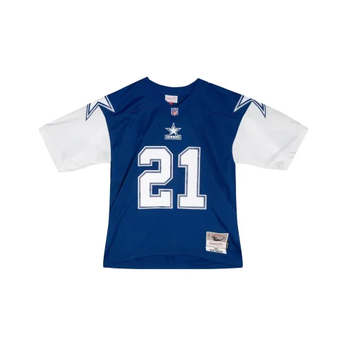 MITCHELL NESS T-Shirt Мужской Синий