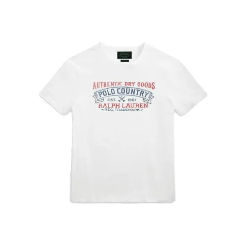 Polo Ralph Lauren SS23 T-Shirt Мужской Белый