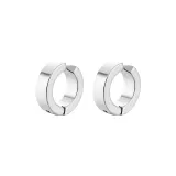 Серьги-кольца Bop Guang Shadow, 1 пара (белый)