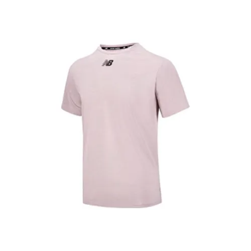 New Balance совместная розовая мужская футболка T-Shirt
