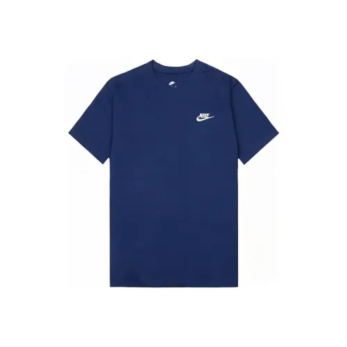 Nike Sportswear T-Shirt Мужская Темно-Синяя