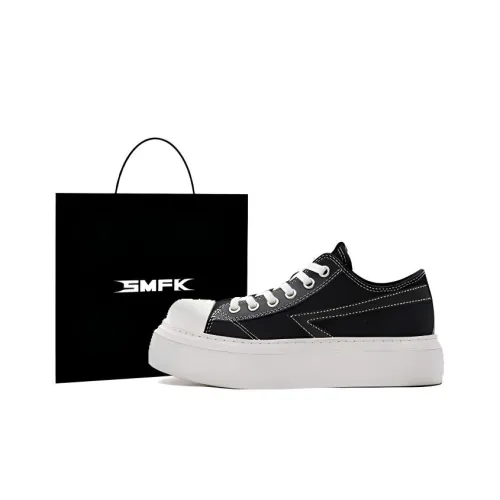 SMFK Low Топ Кеды Женские Дикий Черный