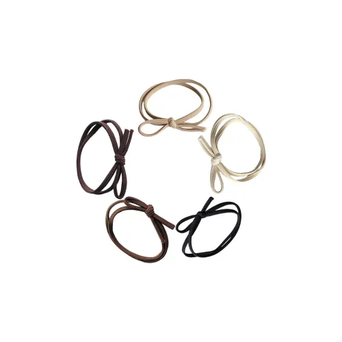 QIANFANGDAHUANGYE Ткань Резинка для волос Женская