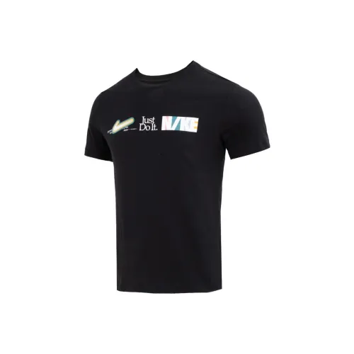 Nike Мужские черные футболки