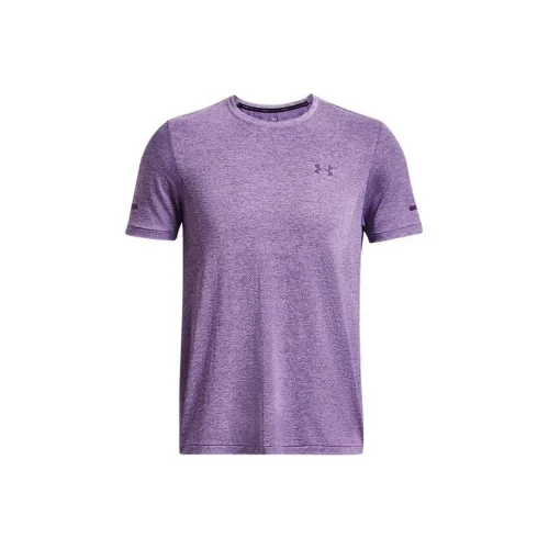 Under Armour Фиолетовый Мужской T-Shirt