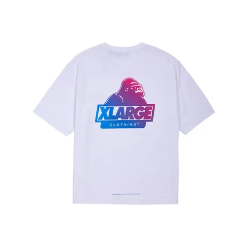 XLARGE SS21 Прямой крой T-рубашка Унисекс Белый