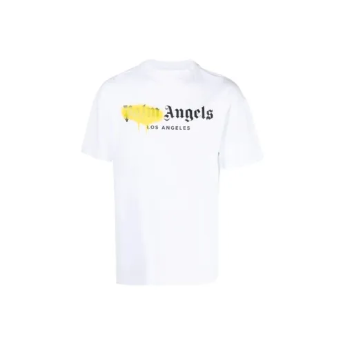 PALM ANGELS Белая Мужская Футболка