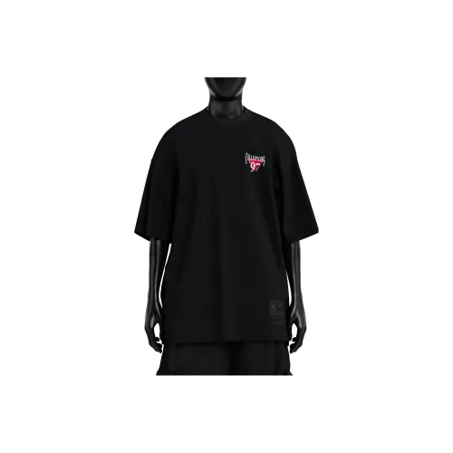 Mitchell Ness Черная Унисекс Футболка