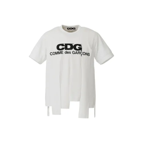 CDG Белая Унисекс Футболка